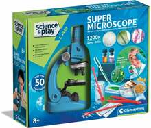 Mikroskoop Clementoni Super Microscope 1200x, 75100BL