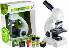 Laste mikroskoop Lean Toys LT3675, valge