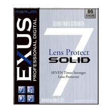 Objektiivi filter Marumi EXUS SOLID 86mm, karastatud klaas, antistaatiline, hüdrofoobne