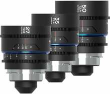 Objektiivide komplekt Venus Optics Laowa Nanomorph 27mm, 35mm, 50mm S35, sinine, for Arri PL / Canon EF