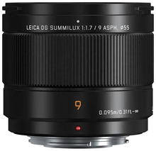 Objektiiv Panasonic Leica DG SUMMILUX 9mm, F/1.7 ASPH, valge karp