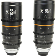 Objektiivide komplekt Laowa Nanomorph S35 Zoom 28-55mm, 50-100mm (Amber), Arri PL