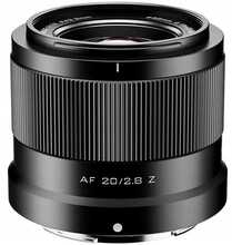 Objektiiv Viltrox Z-20mm, F/2.8 AF STM, for Nikon Z-Mount
