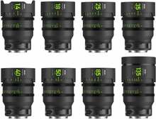 Objektiivide komplekt NiSi Cine Lens Set Athena Prime Master (8 tk), E-Mount