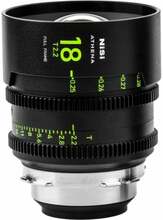 Objektiiv NiSi Cine Lens Athena Prime 18mm, T/2.2 E-Mount, Without Drop-in Filter
