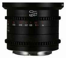 Objektiiv Laowa Venus Optics 6mm, T/2.1 Cine for Micro 4/3