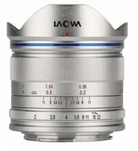 Objektiiv Laowa C-Dreamer Standart 7.5mm, F/2.0, for Micro 4/3, hõbedane