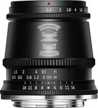 Objektiiv TTArtisan 17mm, F/1.4 APS-C, Canon M Mount
