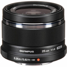 Objektiiv Olympus M.Zuiko Digital 25 mm, F/1.8