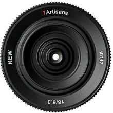 Objektiiv 7Artisans 18mm, F/6.3 M43 MK2, must