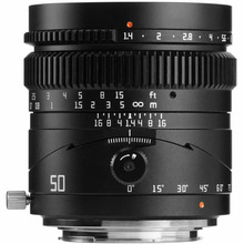 Objektiiv TTArtisan Tilt 50mm, F/1.4 L