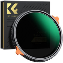 Filtr K&F Concept 72mm ND4-ND64, muudetav ND ja CPL polarisatsioonifilter 2in1