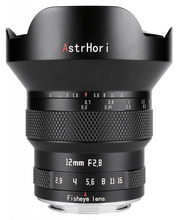 Objektiiv Meike AstrHori MF 12mm, F/2.8 Full-frame Fisheye, Sony E AH5313