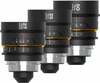 Objektiivide komplekt Venus Optics Laowa Nanomorph S35 Bundle (27, 35, 50 mm), amber cine Arri PL+EF