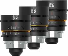 Objektiivide komplekt Venus Optics Laowa Nanomorph S35 Bundle (27, 35, 50 mm), amber cine Arri PL+EF