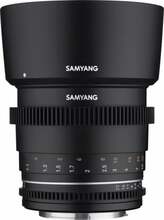 Objektiiv Samyang 85mm, T/1.5 VDSLR MK2, for Canon EF