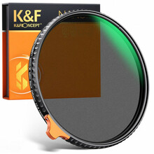 Filtr K&F Concept 52mm, Black Mist 1/4 ja ND2-ND32 (1-5 Stop) Variable ND