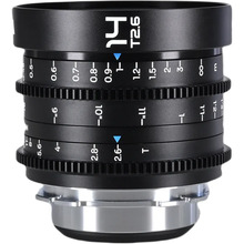 Objektiiv Laowa 14mm, T/2.6 Zero-D VV Cine Lens, Arri PL