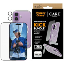 PanzerGlass CARE kaitsekomplekt Feature Kick 3in1, iPhone 17 jaoks