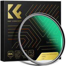 Filtr K&F Concept 72mm NANO-X series, UV, ultra-low reflection