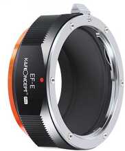 Adapter K&F Concept PRO Canon EF Sony E-mount, manuaalne teravustamine