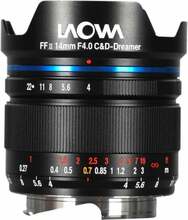 Objektiiv Laowa 14mm, F/4 FF RL Zero D, Black for Leica M