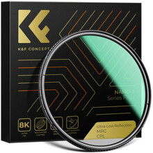 Filtr K&F Concept 77mm Nano-X Series, CPL, ultra-low reflection