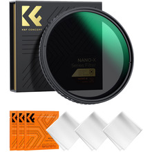 Filtr K&F Concept K&F 46MM Nano-X Variable/Fader ND, ND2~ND32, Black Cross