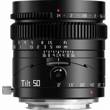 Objektiiv TTArtisan Tilt 50mm, F/1.4 E