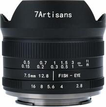 Objektiiv 7Artisans 7.5mm, F/2.8 II, for Sony E