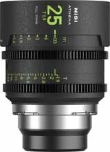 Objektiiv Nisi Cine Lens Athena Prime 25mm, T/1.9 PL-Mount