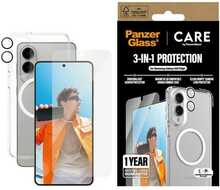 Kaitseklaasi komplekt PanzerGlass CARE by Flagship 3in1, Samsung Galaxy S25 Edge jaoks