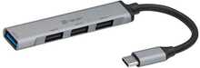 USB jagaja Tracer H40 4 porti, USB-C, hall