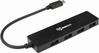 USB jagaja Sbox H-404C TYPE-C USB 3.0, 4 porti, must