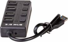 USB jagaja Akyga AK-AD-33, 30 cm