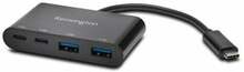 USB jagaja Kensington CH1000, must