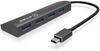USB jaotur Icy Box IB-AC6405-C, 4 porti, alumiinium