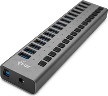 USB-jaotur I-TEC U3CHARGEHUB16, 16 porti, hall