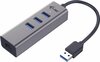USB jagaja I-TEC U3METALG3HUB, hall
