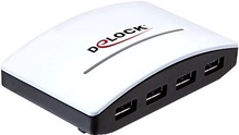USB jagaja Delock, 4 porti, 10 cm