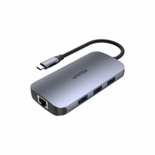 USB jagaja Unitek D1071A, hõbe