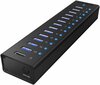 USB jagaja ICY BOX IB-AC6113, must