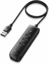 USB jagaja Ugreen CM416, 4xUSB 3.2, must