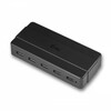 USB jagaja I-TEC U3HUB742, must