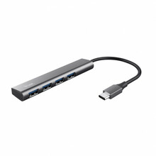 USB jagaja Trust Halyx 4 PORT USB-C HUB (24948), hall