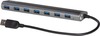 USB jagaja I-Tec U3HUB778, metallist, 7 toitepordiga