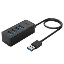 USB jagaja Extra Digital Orico W5P-U3-100-BK-PRO, must