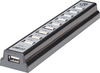 USB jagaja Manhattan 161572, 10 porti, USB 2.0, must