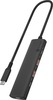 USB jagaja Raidsonic IB-HUB1437-CPD 4-Port USB 3.2 Gen 2 toiteallikaga
