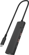 USB jagaja Raidsonic IB-HUB1437-CPD 4-Port USB 3.2 Gen 2 toiteallikaga